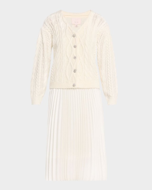 Amandine Cardigan Midi Dress